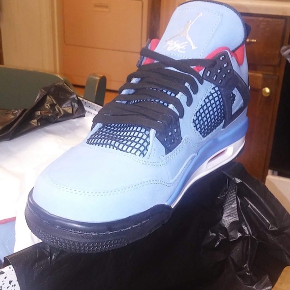 Jordan 4 Cactus Jack Travis Scott size 10 - Picture 3 of 5